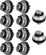 KICHOUSE 10pcs Computer Case Screws Hard Disk Drive Screws Mini Computer Repair Precision Screw Electronics Gaming Computer Part