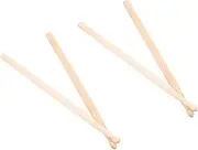 LRXIYODE 2 Pairs Maple Drumsticks Safe Percussion Instruments for Practice Concerts Performances Stylish Design Drum Accessories