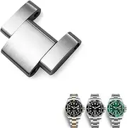 [SKXMOD] 20mm 904L Stainless Steel Glide Folding Buckle Watch Band for Rolex Submariner OYSTERFLEX GMT Watch Strap Bracelet