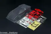 Clear 1/12 Body Part Set Tamiya RC'80 Lamborghini Countach GT-01 TamTech Gear TT