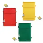 Wall Mounted Mailbox with Combination Lock Versatile Postbox Letter Box