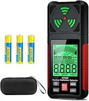 Geiger Counter Nuclear Radiation Detector - Portable Radiation Dosimeter Tester Beta Gamma X-ray Radioactivity Detector for Nuclear Wastewater Seafood with Backlit LCD Display, Audible & Visual Alarm