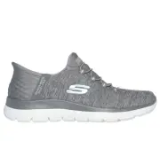 Skechers Women's Slip-Ins: Summits - Dazzling Haze Gray/Multi - 149937-GYMT, Gra