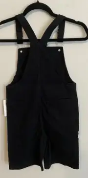 BP Girls Black Shorts Overalls Size 8 NWT