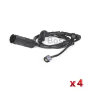 4 x Bosch F+R Brake Pad Elect Wear Sensors for BMW 330Ci 330i E46 3.0L M54B30 I6