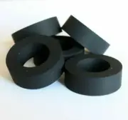 5pcs 13mm*6*5 Pinch Roller Deck Rubber Ring for Cassette Tape Card Seat Player