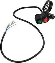 JECOMPRIS Motorcycle Handlebar Switch Multifunctional Headlight Turn Signal Horn Control Durable Easy Install for Motorcycles Electric Bikes
