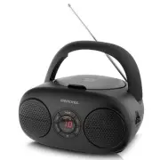 Memorex AM/FM Top Loading CD Player | Portable Stereo with Programmable Memory