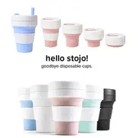 在飛比找蝦皮購物優惠-日本 Stojo 環保折疊杯 伸縮杯 隨行杯 時尚
