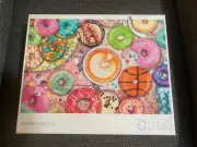 Lena M Baker's Dozen 2000 PC Puzzle Brand New Buffalo Games Doughnuts SEALED