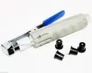 Lot TWO 1/4" NPT 4 Nozzles Air Jet Air Sandblaster Gun With Tips Sand Blaster