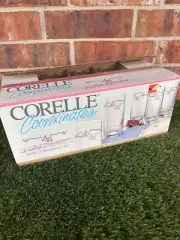 ⭐️Cib Corelle Coordinates English Breakfast⭐️Drinking Glasses 10 Piece Set⭐️NEW