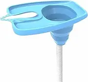 Hair Wash Basin - Foldable Hair Washing Sink, Portable Shampoo Stand | With Adjustable Neck Strap, Easy To Carry And Store, Thick Perfect Shampoo Bowl After Folding, Durable And Comfortable For Salon