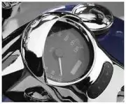 National Cycle Chrome Speedometer Cowl Harley Softail Deluxe 05-13