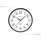 Bulova 12.5"Hx12.5"Wx1.75"D Wall Clock W/ Molded Case Design Quartz Movement