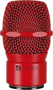 SE Electronics V7-MC2-RED Mic Capsule for Sennheiser Wireless Systems, Red