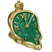 NEW Antartidee Melting Hours Clock Gold & Green