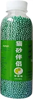 Natural deodorizing cat Litter Particles can Safely deodorize cat Litter, Used to Absorb Various Odors and deodorize, Suitable for All Kinds of cat Litter Buckets (Apple Flavor)