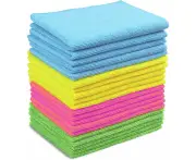 Microfibre Cloth - Colour Coded 10 Pack