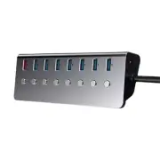 USB Hub 7 Port Multiple Expander with Charging Port,