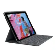 Slim Folio Keyboard Case for iPad Comfortable Typing with iOS Shortcuts 4 Yea...