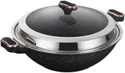 Large Frying Pan Non-Stick Induction Cooker Household Ear Non-Stick Frying Pan Gas Stove Special-Purpose