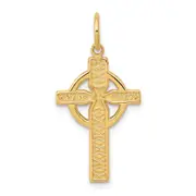 10k Yellow Gold Iona Cross Charm