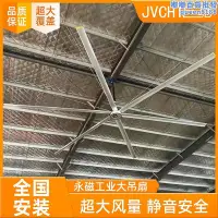 在飛比找Yahoo!奇摩拍賣優惠-大型工業吊扇房車間倉庫7米3風扇球館通風降溫永超大電風扇