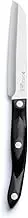 CUTCO Santoku-Style Trimmer with Double-D Serrated Edge Blades and Classic Dark Brown Handles (Often Called 'Black'). Perfect for Many Recipes.