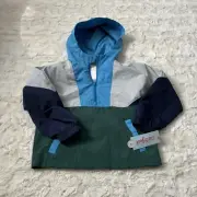 NWT Cat & Jack Boys Size XS (4/5) Multicolor 1/4 Zip Jacket