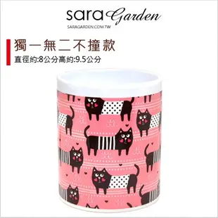 客製化 手作 馬克杯 陶瓷杯 插畫 愛心 貓咪 Sara Garden