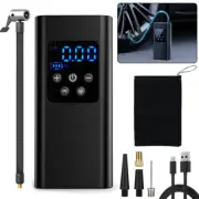 Rechargeable Car Tire Air Inflator Tyre Electric Pump Cordless 8Ah LED Digital