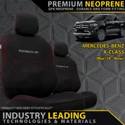 Mercedes-Benz X-Class - GP6 Premium Neoprene 2x Front Seat Covers (Made to Order)