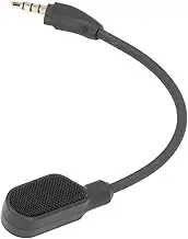 Diyeeni Mic Replacement for HyperX Cloud III Gaming Headset, Detachable Microphone Boom, 360° Bendable Replacement Game Microphone, 3.5mm Mic Plug for Cloud III