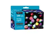 Sansai 100 LED Electric Globe Decorative Christmas String Lights Multi-Colour