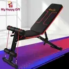 Everfit Weight Bench FID Bench Adjustable Hme Gym Equipment Bench Press Black