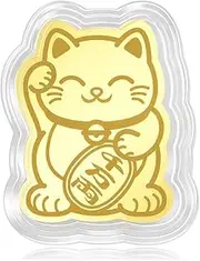 [CHOW SANG SANG] 999.9 24K Solid Gold Chinese Gifting Collection Gold Maneki Neko Lucky Cat Ingot for Women and Men 90877D