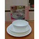 【CORELLE 康寧】康寧五件組 純白系列5件式禮盒組餐盤組
