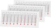 CAXUSD 30Pcs Miniature Thermometer Temperature Gauge for Dollhouse Accessories Greenhouse Use and Decorative Home Displays for Miniature Crafts and Decor