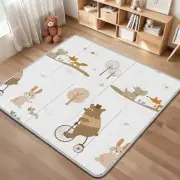 Foldable Baby Play Mat, Waterproof Playmats for Babies and Toddlers Kids,