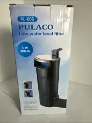 PULACO Aquarium Internal Filter 3 to 20 Gallons for Turtle Tanks Reptiles Amp