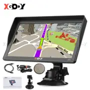 XGODY 9'' Large Screen Truck GPS Navigation HGV Sat Nav w/ Sunshade Free AU Maps