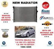 FOR TOYOTA CELICA T23 1.8 16V VT-i TS ZZT230 ZZT231 1999->2005 NEW RADIATOR