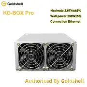New Release Goldshell Upgrade Edition KD-Box Pro 2.6TH Kadena ASIC KDA Miner