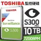 Toshiba【S300 PRO】10TB 3.5吋 AV影音監控硬碟(HDWT31AUZSVA)