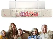 AC Vent Deflector, Adjustable AC Air Deflector, Portable Extendable Flexible Non-Slip Safe Tool for Window Room Bed Ceiling Wall Use