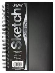 Spiral Sketch Book Drawing Paper Artist Sketch Pad for Beginners Artists