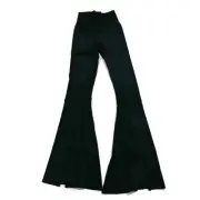 New Aerie Offline Real Me Xtra Flare Yoga Pants Split Hem Size Small Long Black