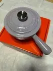 Le Creuset Saucepan 16cm 6.1/3" 1L 1.1/8qt Lavender Purple Cast Iron NEW