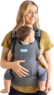 Moby Cloud High Rise Carrier - Baby Carrier for Mothers, Fathers and Caregivers | Baby Carrier Newborn to Toddler | Baby Holder Can Carry Infants